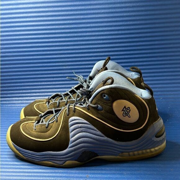 Size 8- Men’s Nike Air Penny 2 Varsity Royal Blue Basketball Shoes 333886-005 - Picture 2 of 8